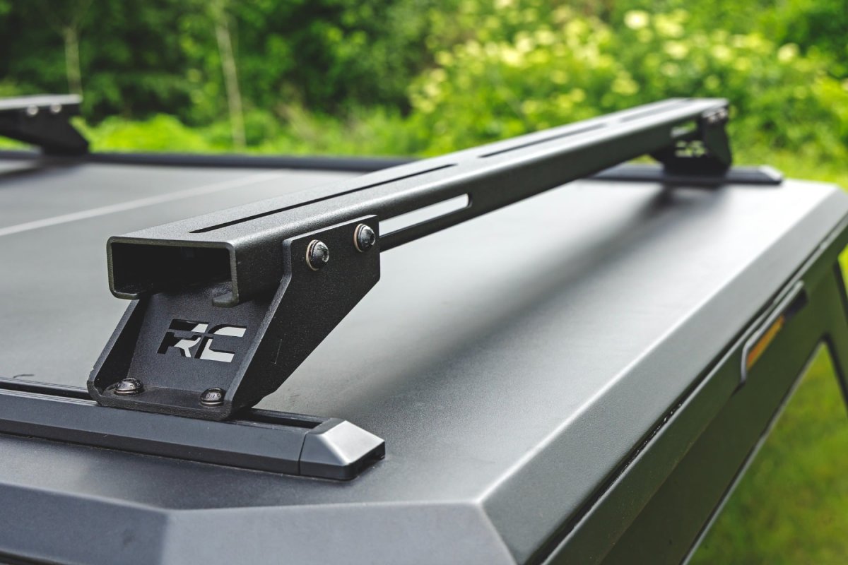 Adjustable Crossbars - Rough Country - Universal T-Slot | Bed Cap